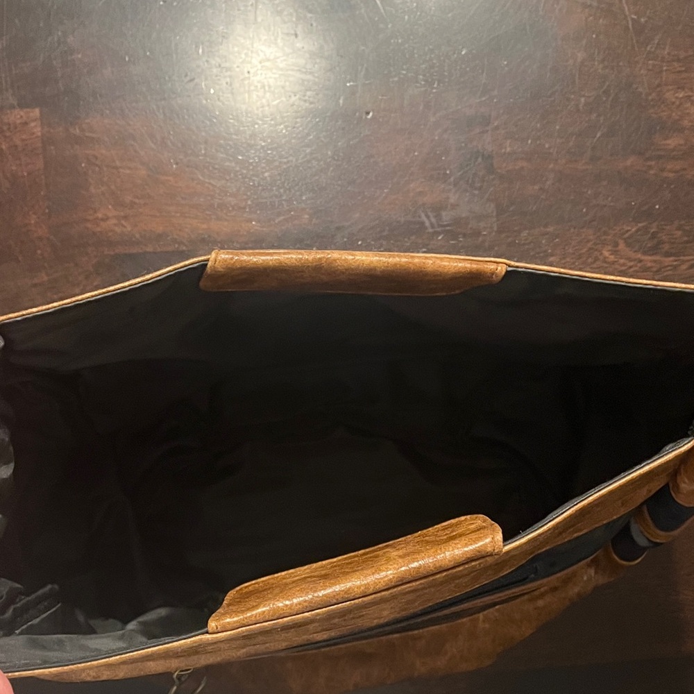 Miche ‘Madison’ Brown & Navy Demi Size Shell - Picture 6 of 12